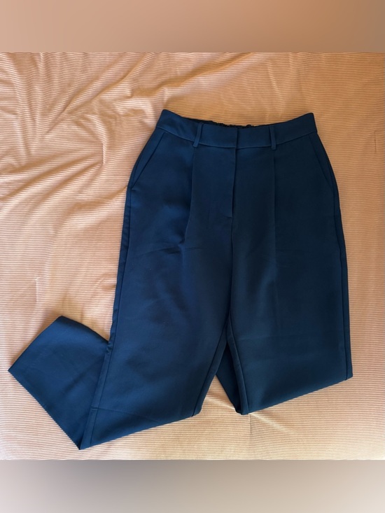 Old Navy Pants - Old Navy Dark Blue Tailored High-Rise Trousers